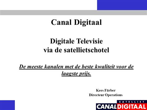 canal digitaal kwaliteit
